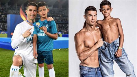 cristiano ronaldo jr height and weight
